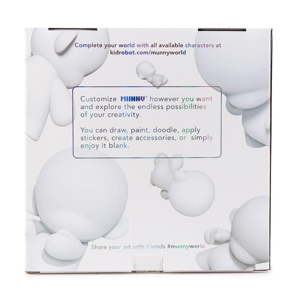 MUNNYWORLD 7" MUNNY Blank Art Toy by Kidrobot