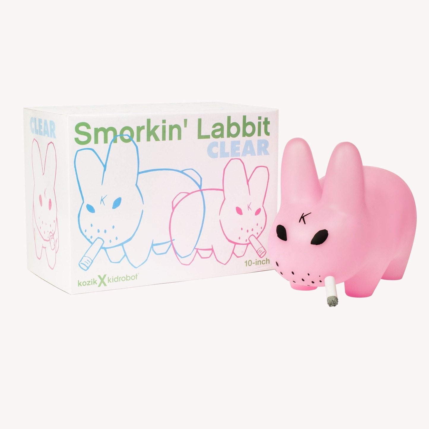 Smorkin' Labbit 10" Clear Pink Labbit - 2012