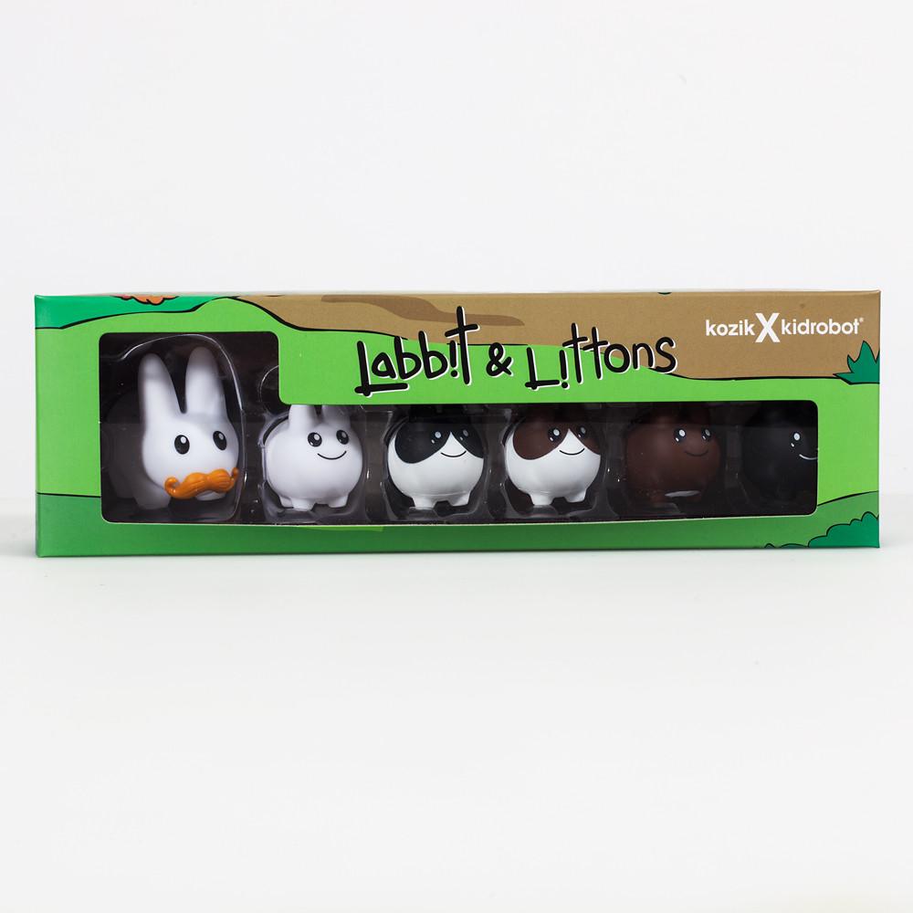 Vinyl 1.5" Labbit with Littons 6-Pack
